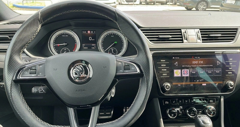 Skoda Superb cena 113900 przebieg: 118925, rok produkcji 2019 z Kartuzy małe 436